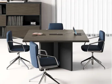 ELITE - Square meeting table with cable management by Las Mobili - view 2